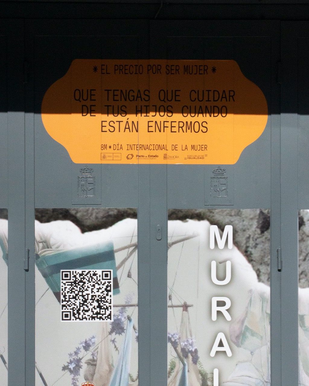 Campaña 8M. Ayuntamiento de Zamora