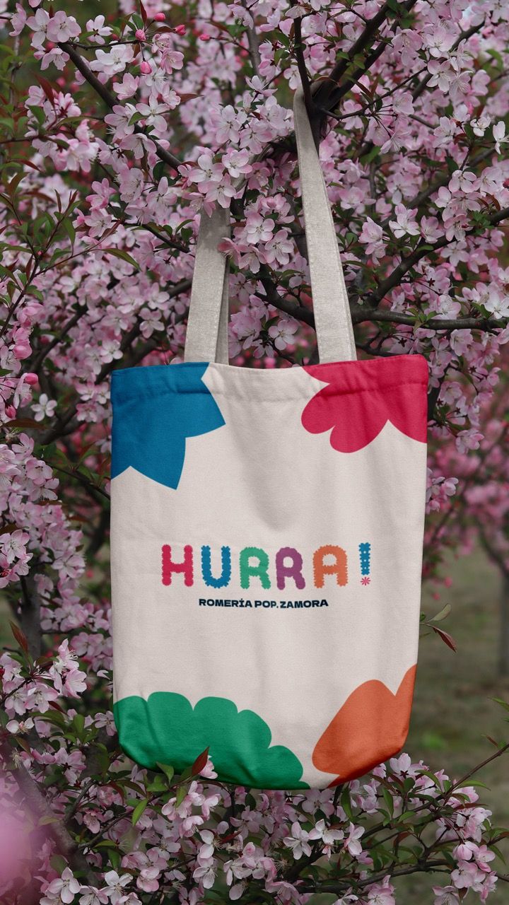 Hurra Romería Pop - Totebag