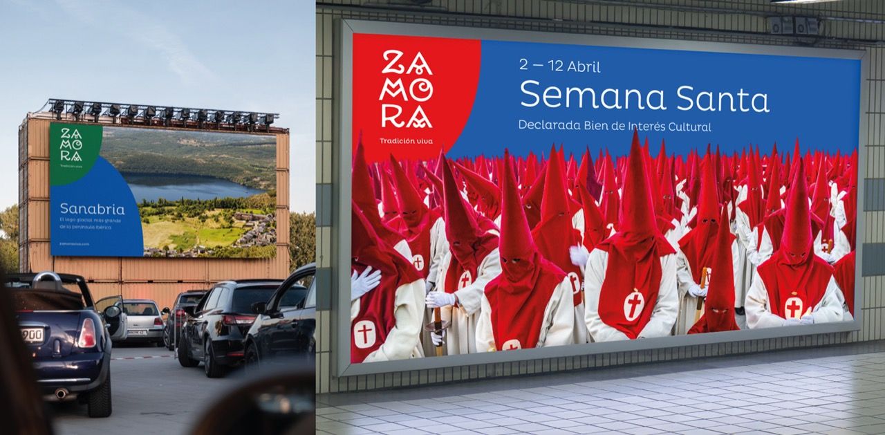 Marca Zamora - Cartel metro
